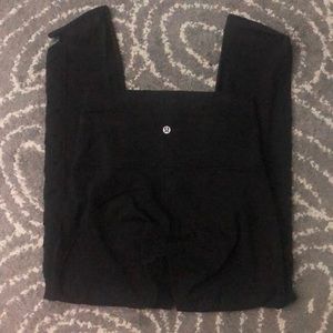 Lululemon size 6 cross cross mesh legging